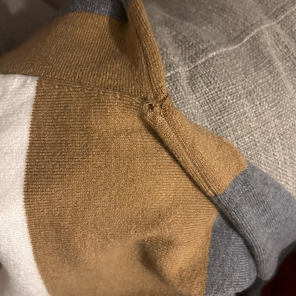 French Connection Babysoft Crew Neck Stripe Sweater - Picture 4 of 4